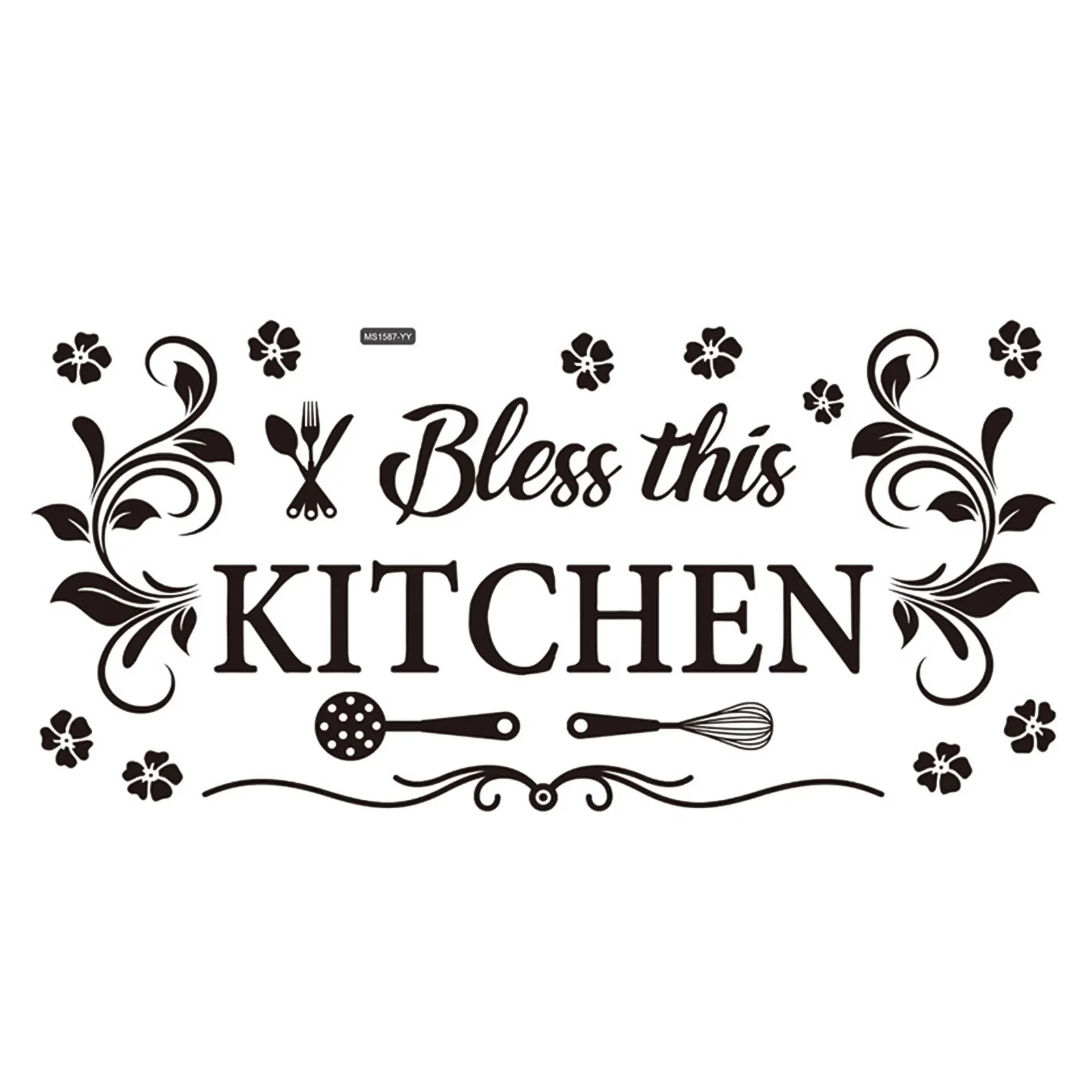 1 шт. наклейки на стену для кухни забавный дизайн посуда повара украшение дома