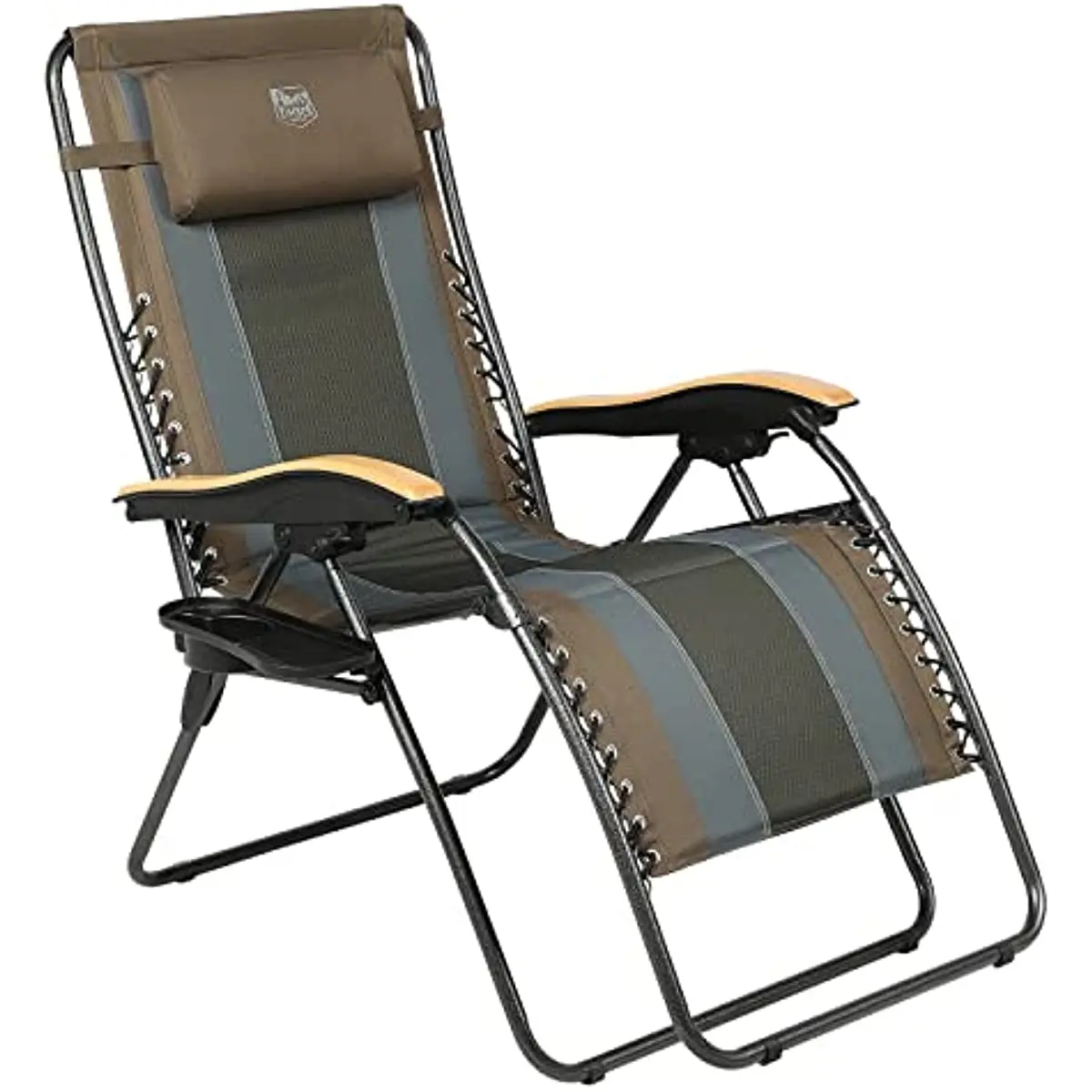 

Кресло-лаундж из древесины с нулевой гравитацией, стул с полным покрытием для патио с подставкой, стул для газона