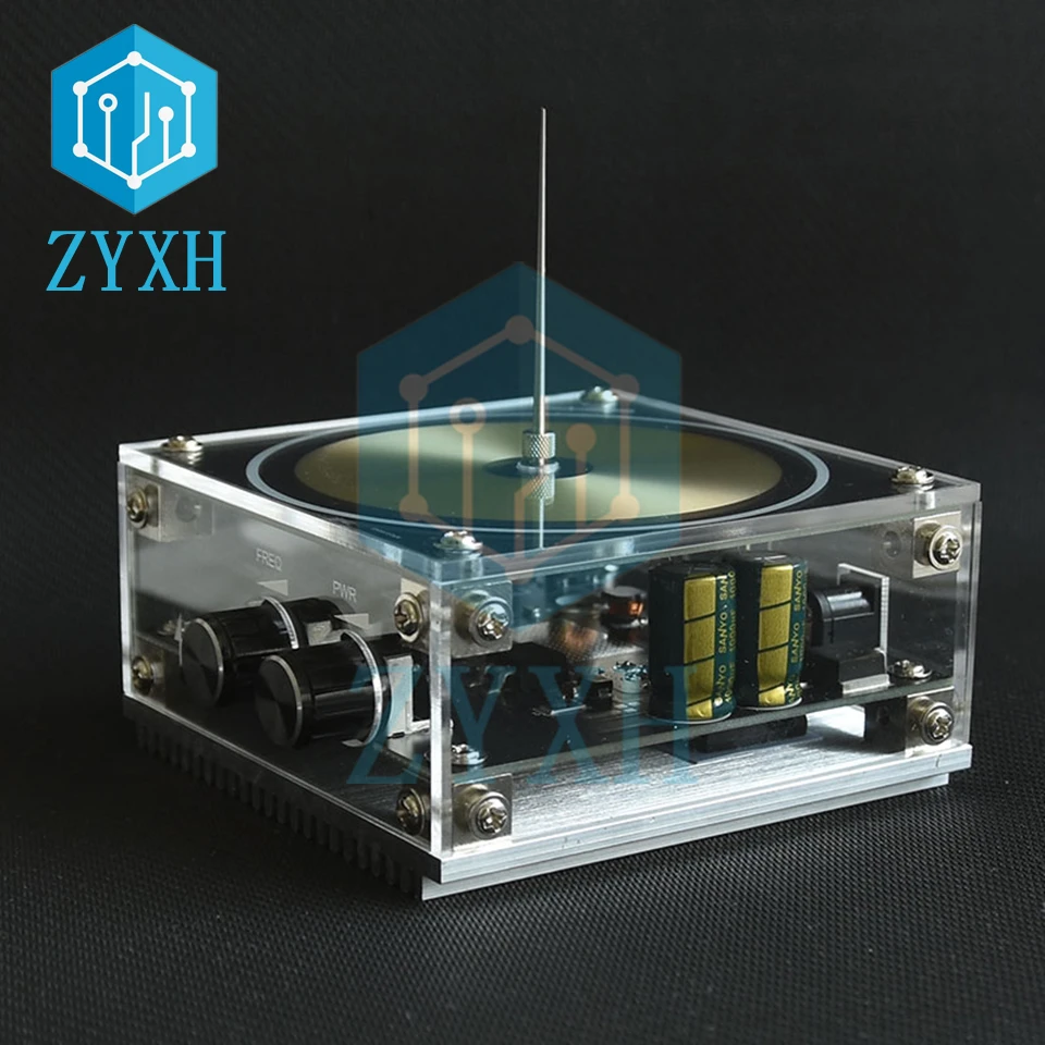 Mini Bluetooth-compatible Music Tesla Coil High Power Voltage Pulse Electric Arc Generator Handheld Tesla Coil Free Shipping