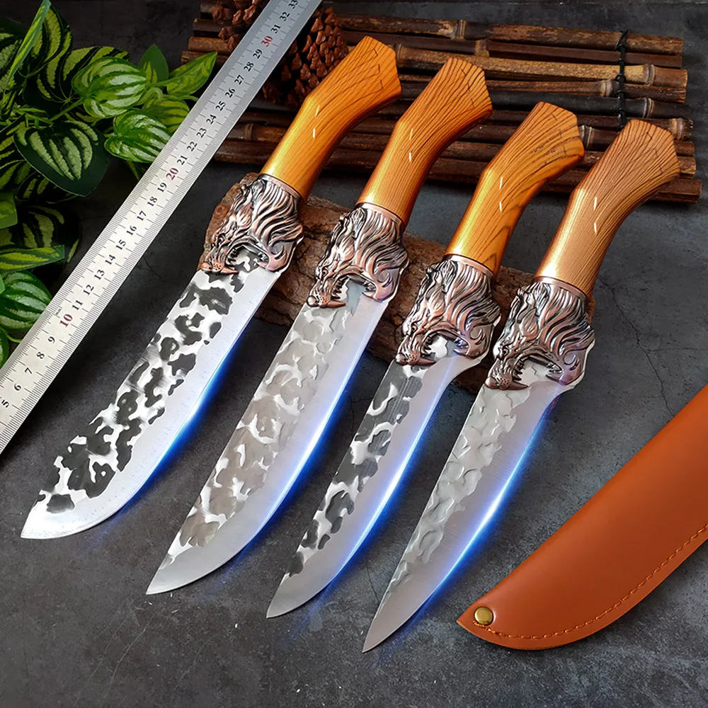 

Forged Boning Knifes Set Stainless Steel Butcher Outdoor Chef Knifes Meat Cleaver Fishing Tool Vegetables fruits Cutter Knife