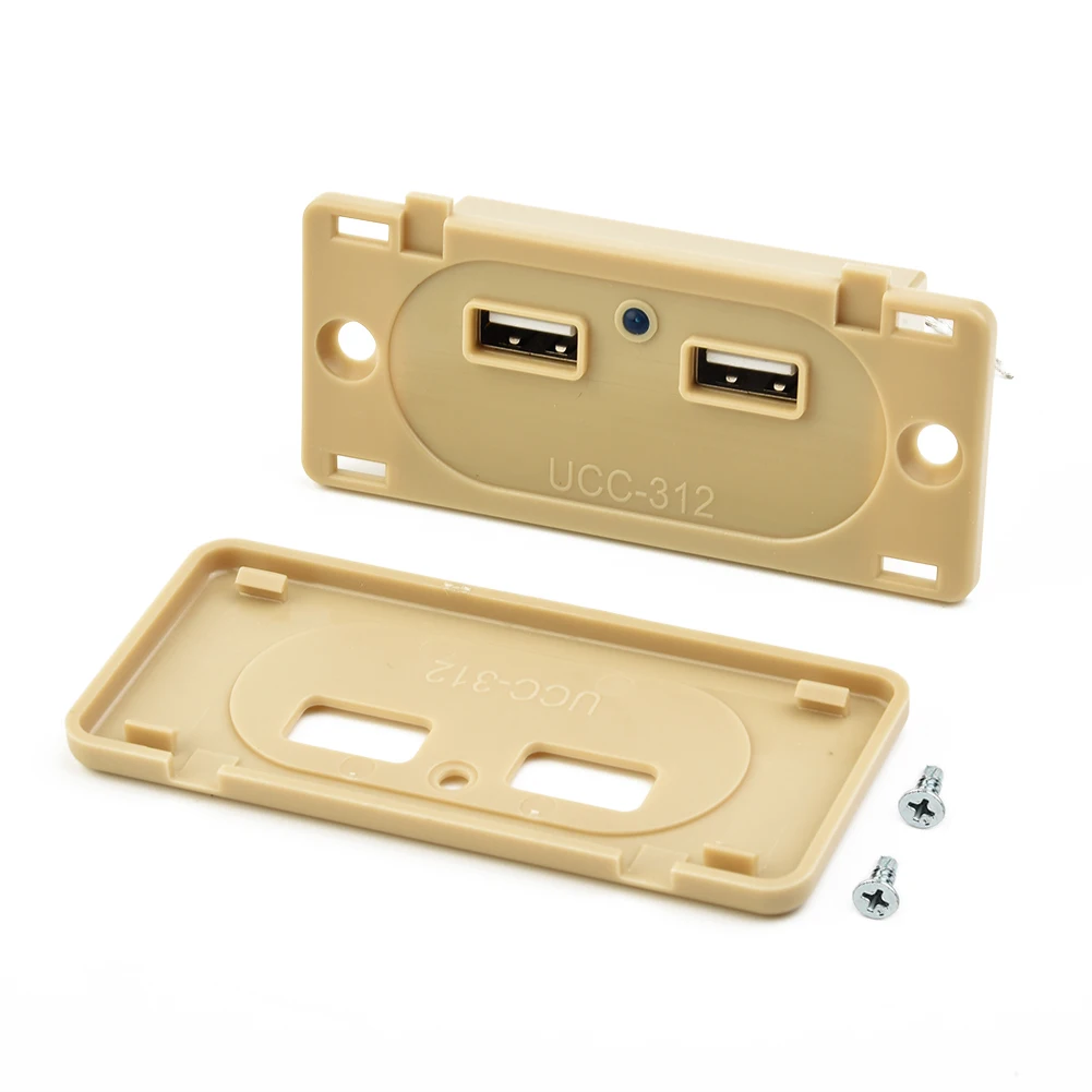 

Автомобильное зарядное устройство с двумя USB-портами, 8,9*4,1*2,3 см