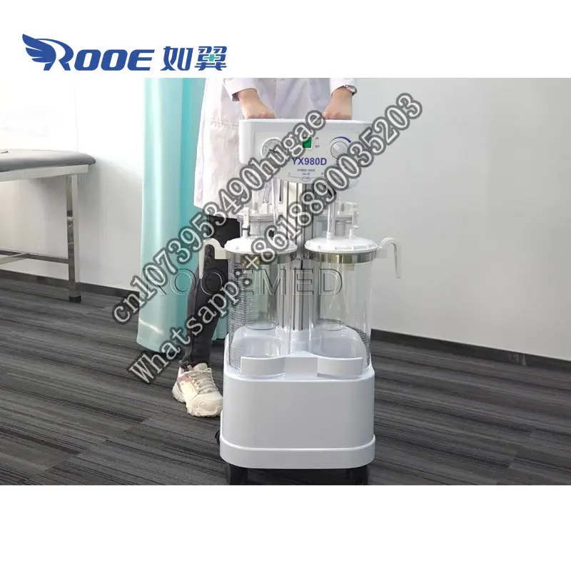 

YX980D High Vacuum Low Noise Medical Mobile Electric Operating Portable