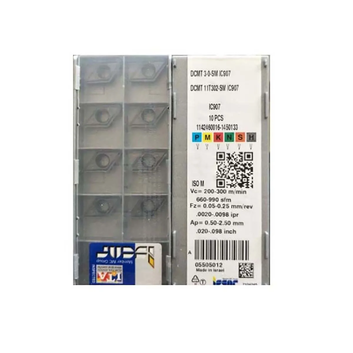 

ISCAR 100% Original DCMT DCMT11 DCMT11T304 SM IC907 DCMT07 DCMT070204 DCMT11T308 Medium Roughing Carbide Turning Inserts