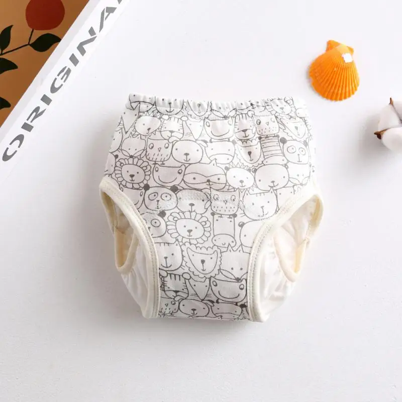 

Baby Cotton Gauze Diaper Pants Infant Reusable Washable Waterproof Leak-proof Breathable Diapers For Newborns Cloth Diaper