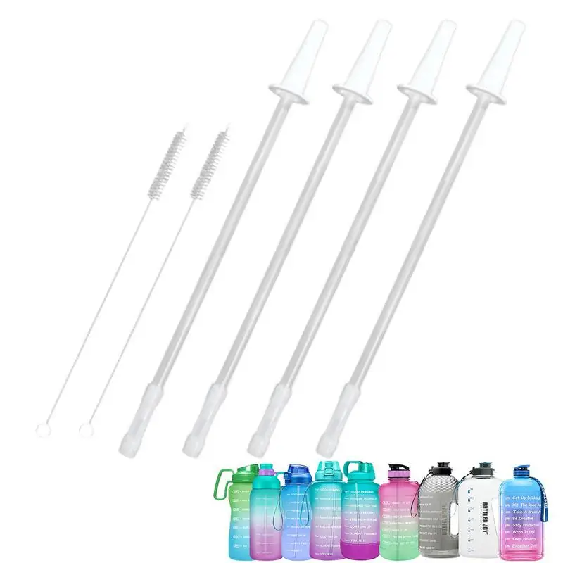 S Replacement Straw For Half Gallon Water Bottles Extra Long