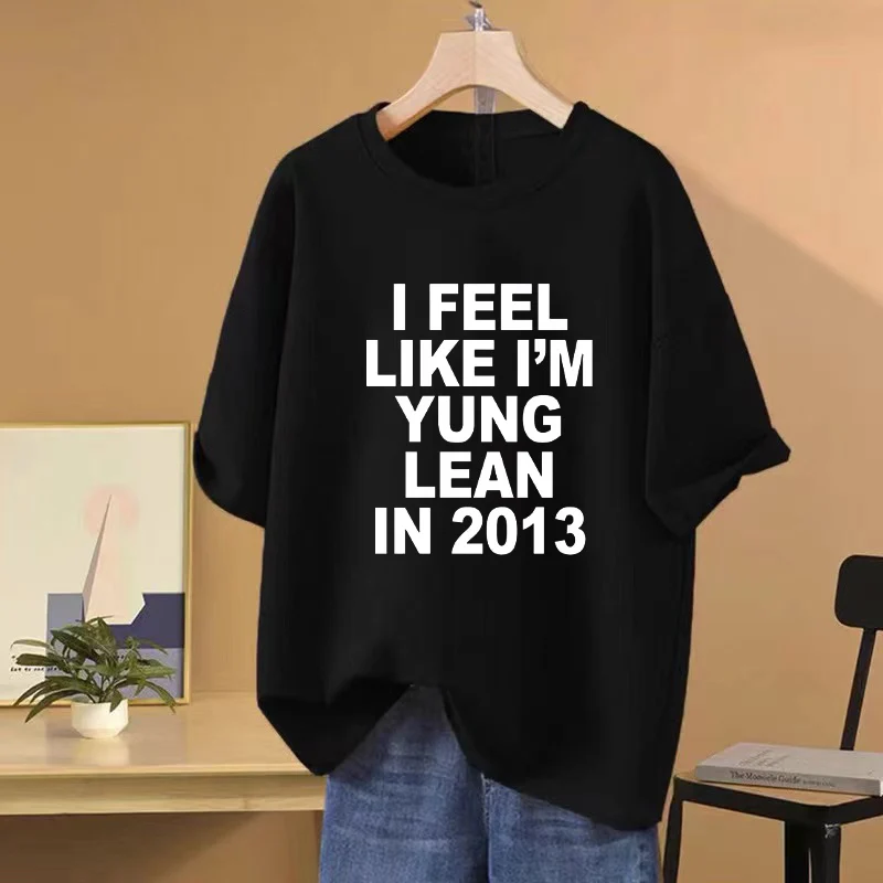 Футболка с коротким рукавом и надписью &quotI'm Yung Lean in 2013&quot
