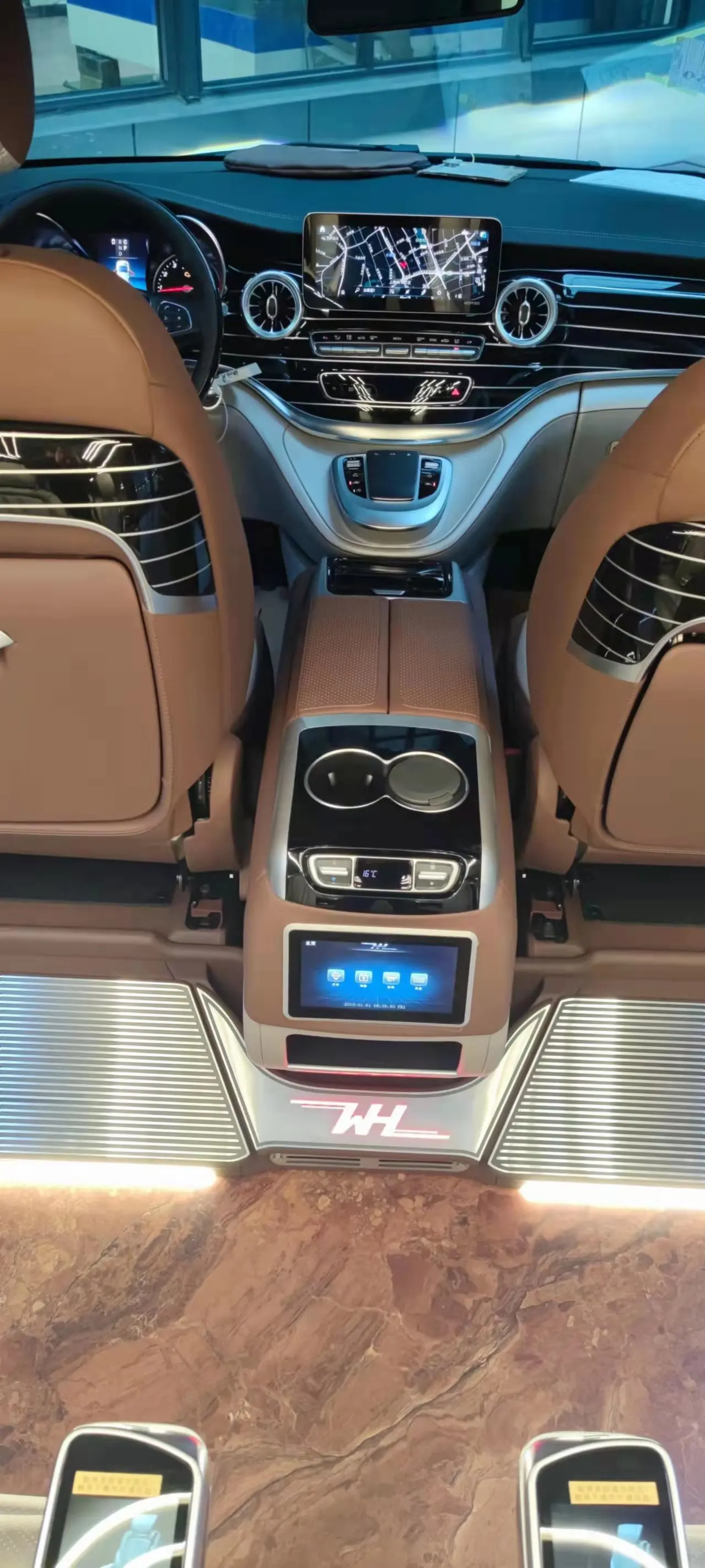 Многофункциональная автомобильная подлокотная консоль для Van/ V Class/vito/