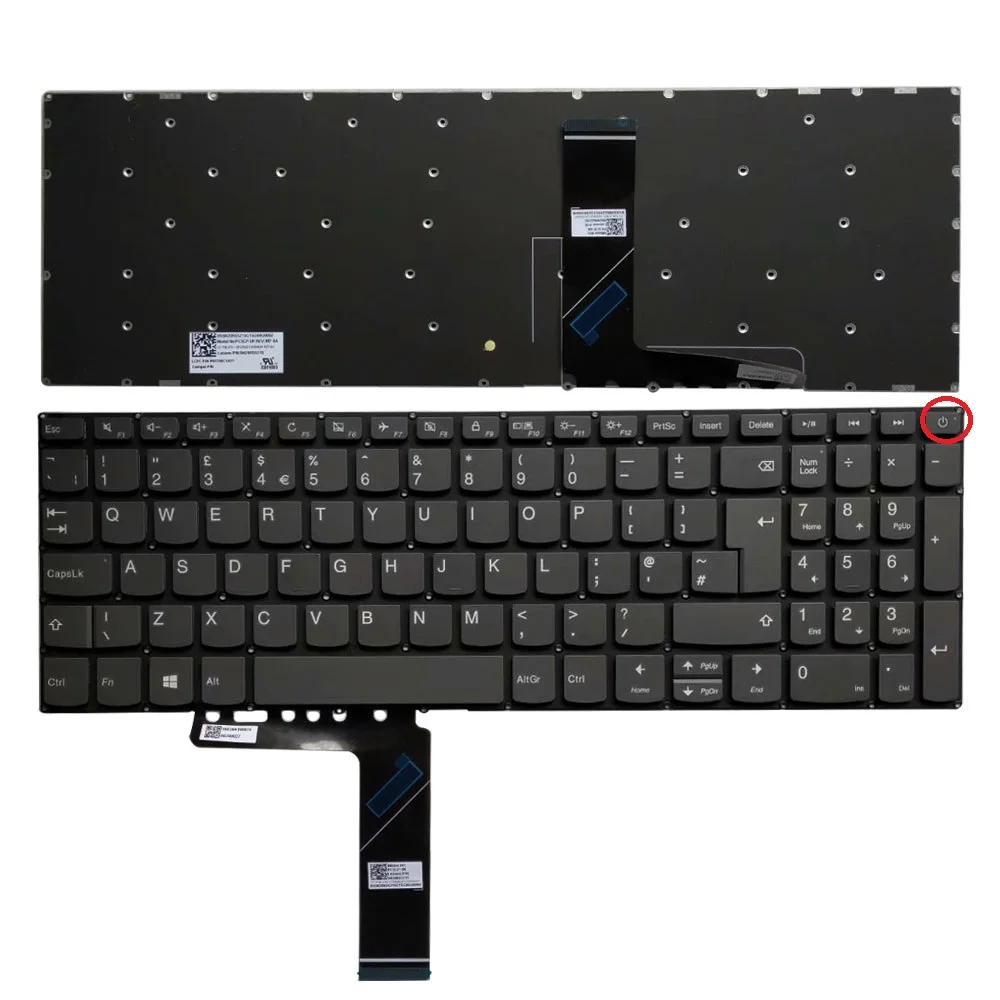 

NEW For Lenovo IdeaPad 330-15 330-15AST 330-15IGM 330-15IKB 330-15ARR 720-15 720-15IKB UK laptop keyboard