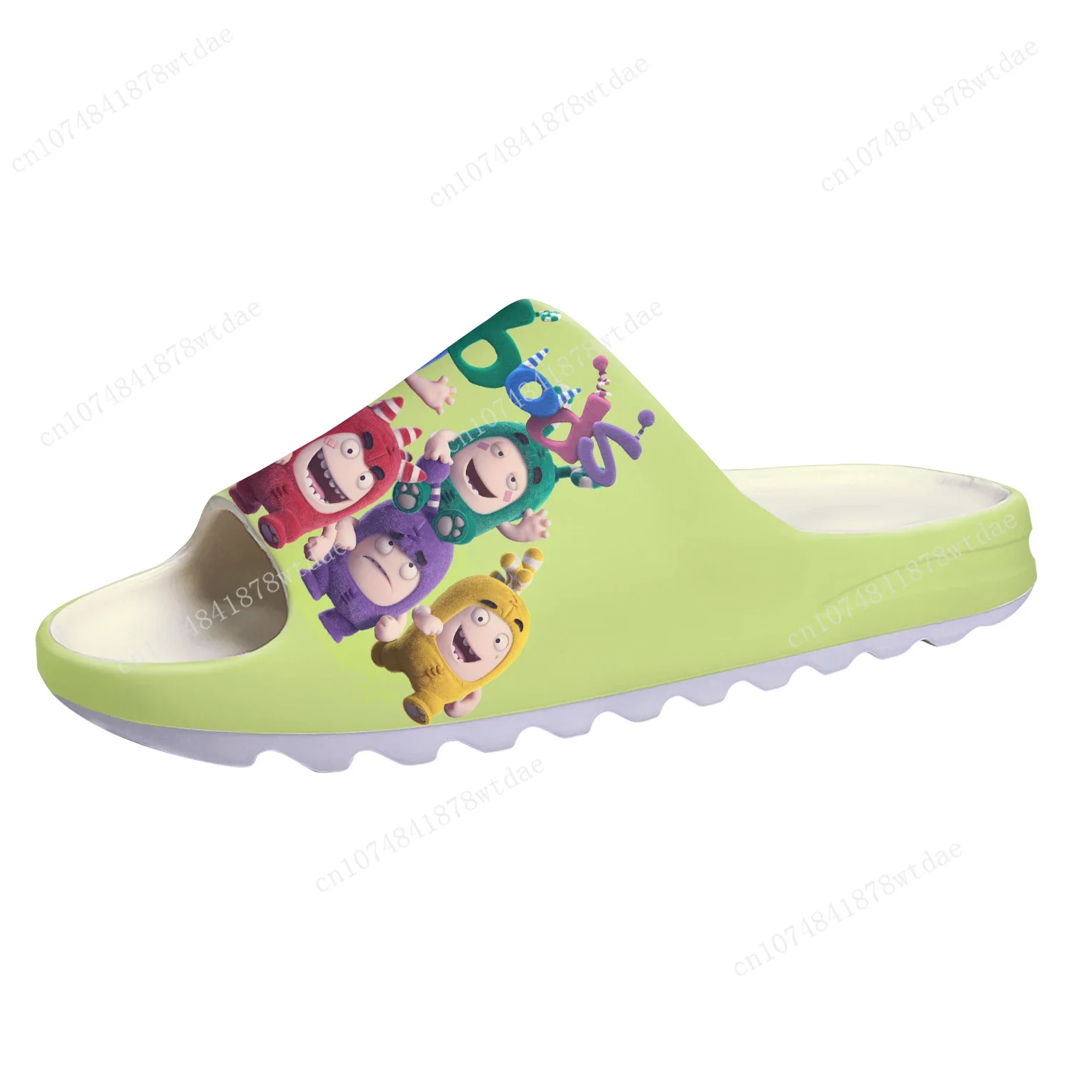 Босоножки Oddbods с мягкой подошвой для мужчин и женщин домашние сабо подростков