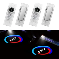 2pcs led car door welcome light for bmw 7 series e67 model automobile external accessories auto hd projector lamp