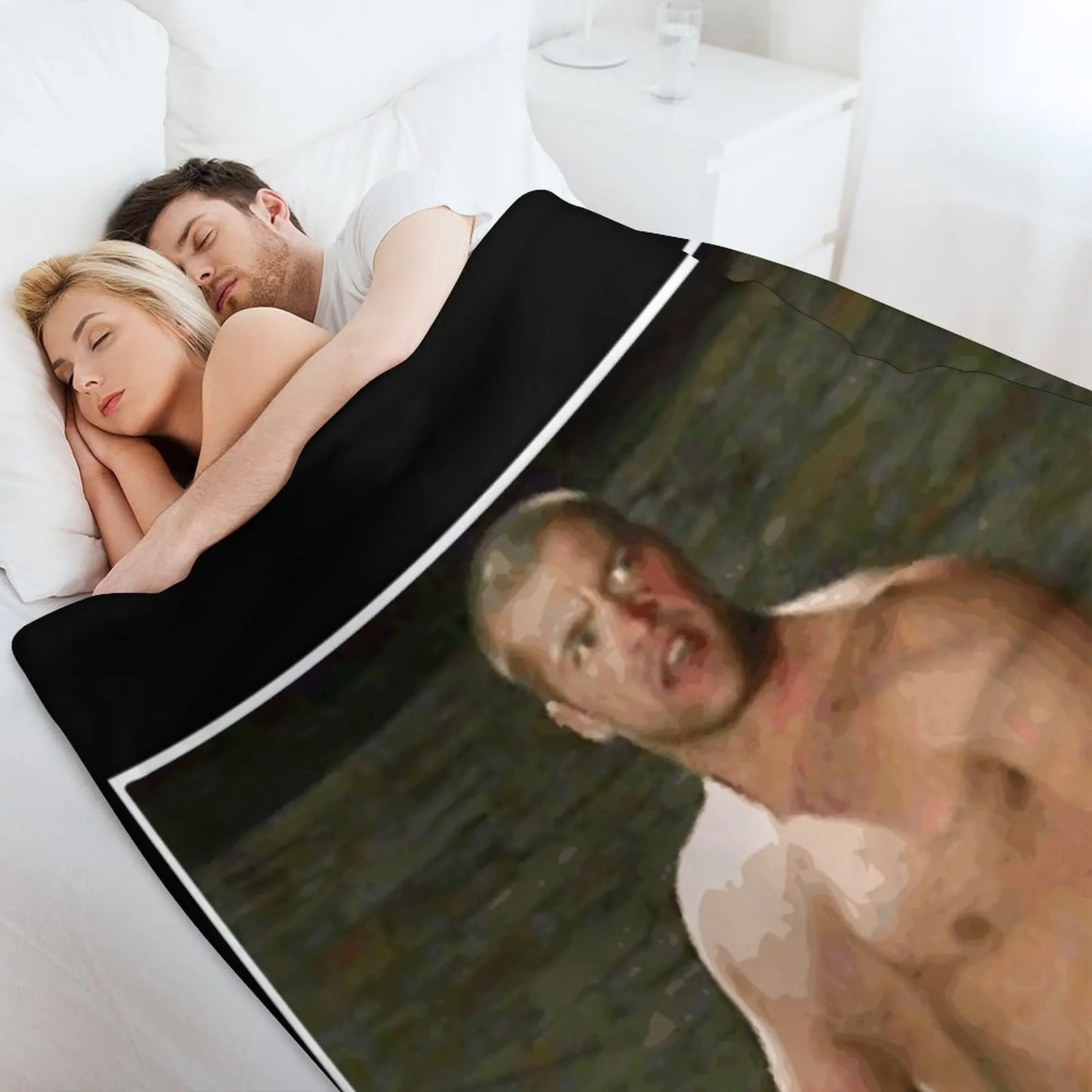 CT - MTV the Challenge Smash His Head and Eat It Плед для декоративного дивана Тонкие плюшевые одеяла