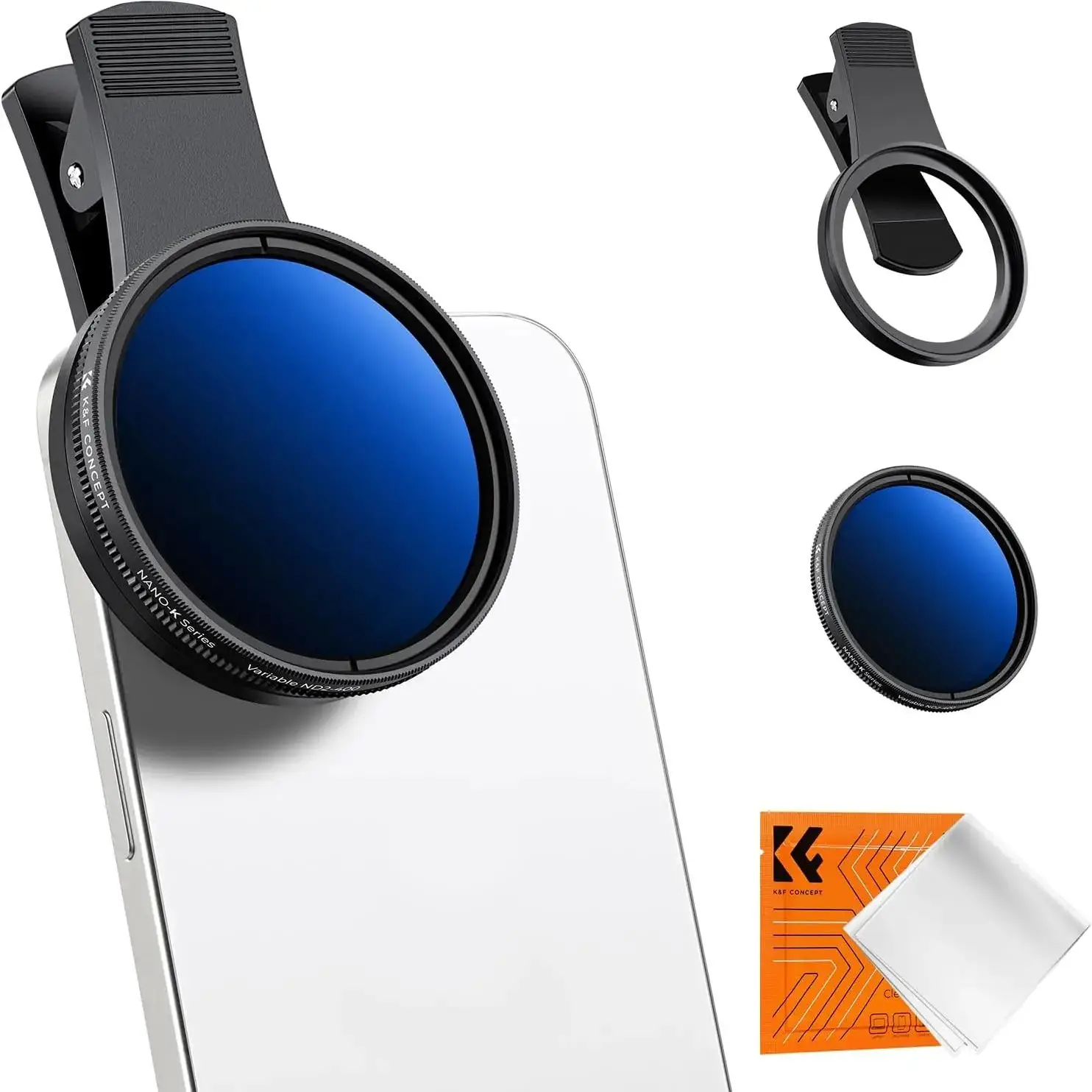 K&F CONCEPT Фильтры для объектива телефона 52 мм ND CPL черный туман ...