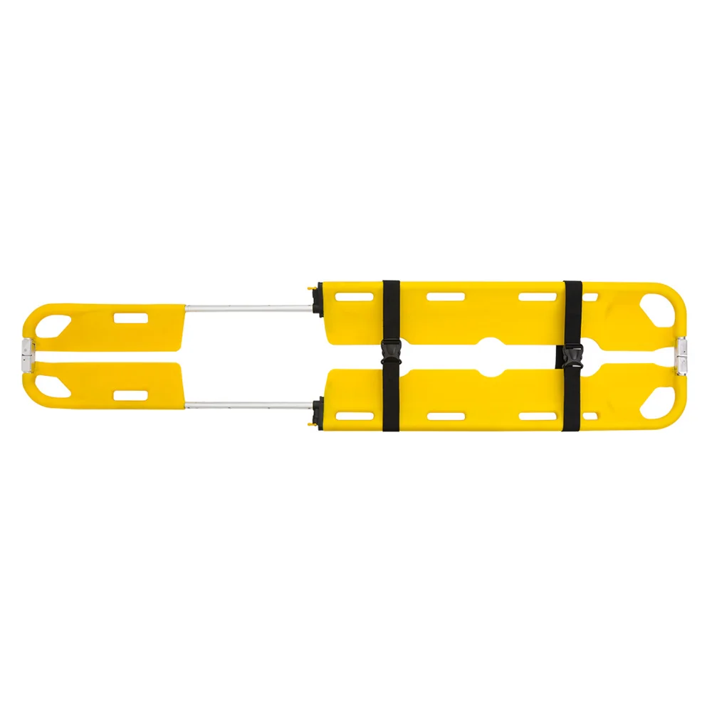 Фото Медицинские носилки-каталка (Scoop Stretcher) из ПНД и алюминия, складные, разборные, для экстренной транспортировки пациентов, для скорой помощи №3
