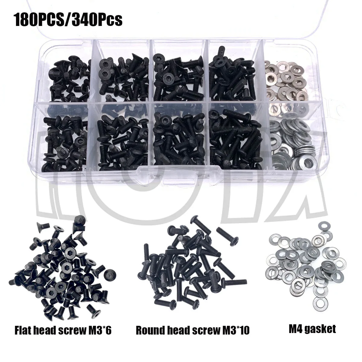 

Kit Viti RC E Bulloni M3 M4 Rondelle Elementi Di Fissaggio Hardware Per Traxxas Axial Redcat HSP HPI Arrma Losi 1/10 Scala Auto