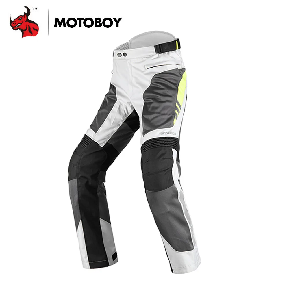 MOTOBOY Summer Mesh Motorcycle Pants Outdoor Windproof Anti-drop Motorcycle Riding Pants Motorcycle Riding Equipment