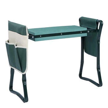 SEWS-Multi Purpose Garden Kneeler Portable Folding Seat Folding Kneeler Seat Chair Pad Stool Gardening Bench With Handles