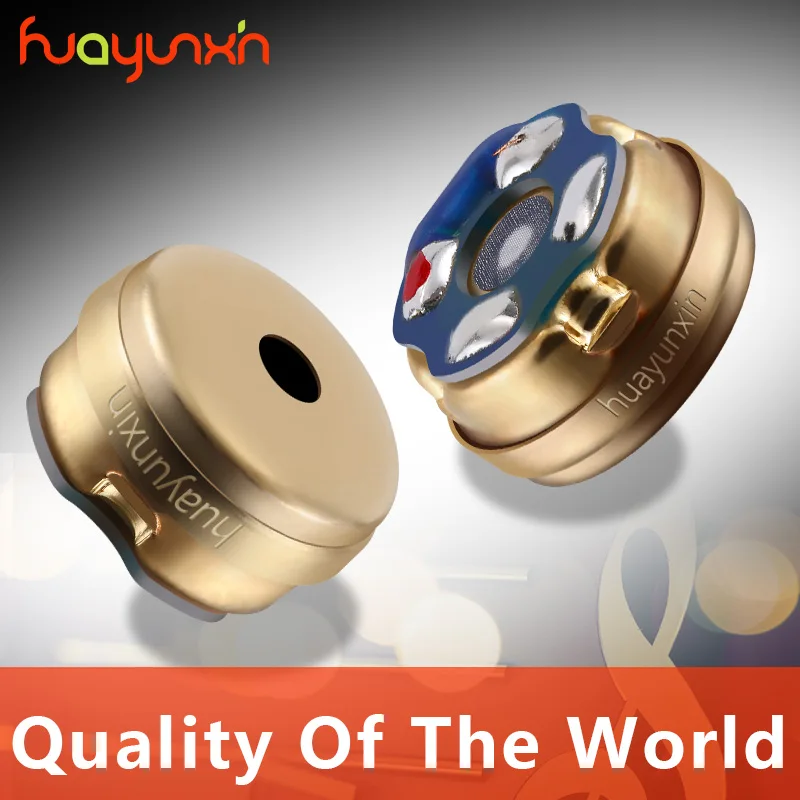 Фото Huayunxin 2PCS 10MM 16Ohm графеновой мембраны наушники динамический диск Bluetooth TWS наушники DIY тяжелый бас сопрано IEM динамик блок №4