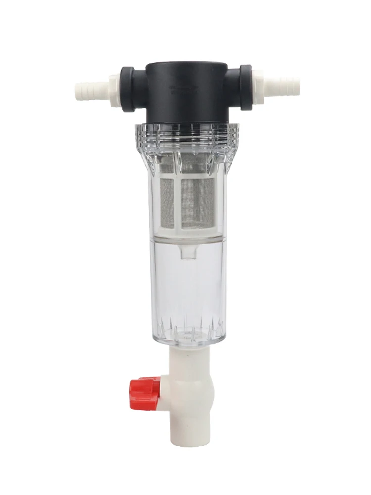 Аквариумный аквариумный полностью прозрачный коллектор отходов дренажный