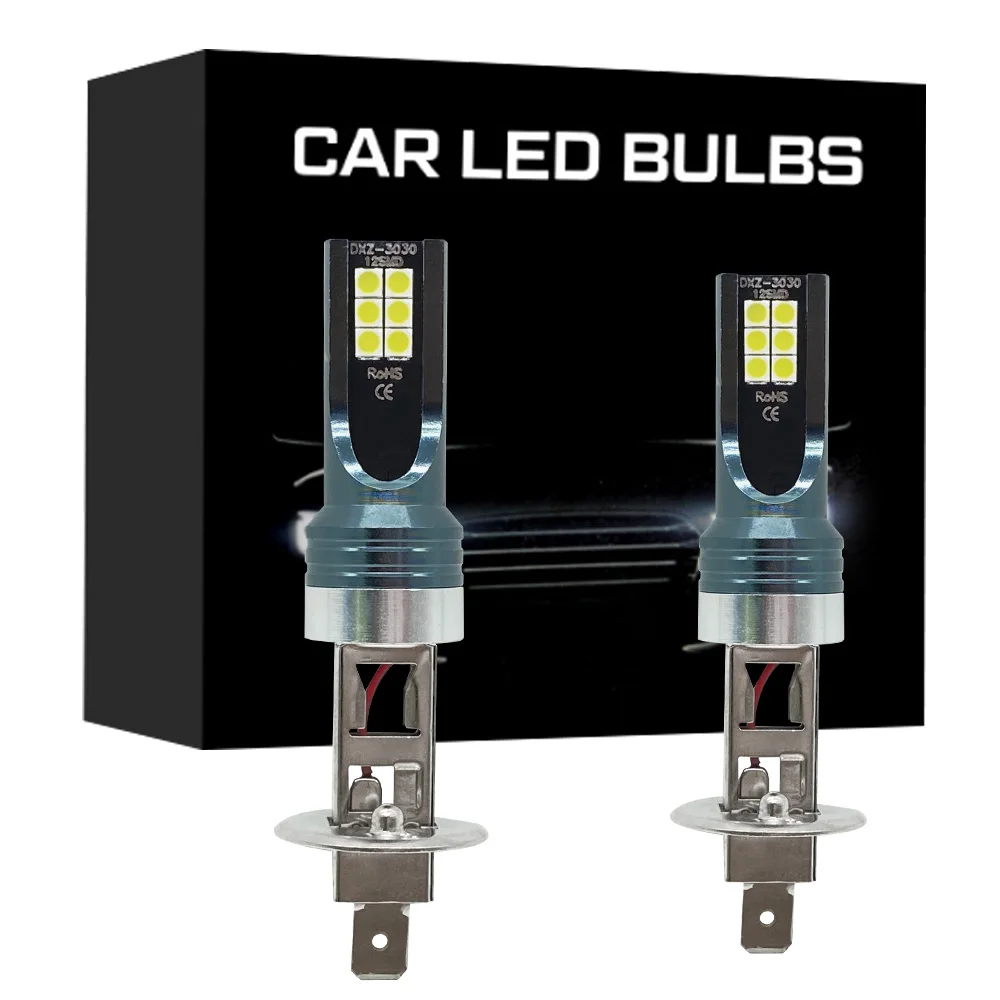 

2Pcs LED 9005/HB3 Car Headlight Fog Light H1 H7 H11 Motorcycle Bulbs Auto Driving Headlamp Lamps H4 6000K 12V 24V