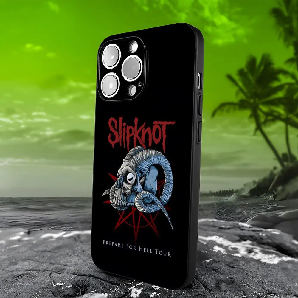 Чехол для телефона Band S-Slipknot IPhone 15 16 13 Pro Max 14 12 11 Xr X 8 7 6 Plus задняя крышка
