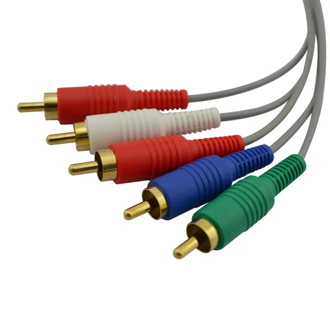 Компонент HDTV 1080P AV кабель для Wii U аудио видео кабель адаптер кабель шнур 5RCA для Wii