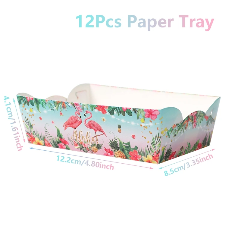 

Одноразовые подносы для бумаг Wayfun с фламинго
