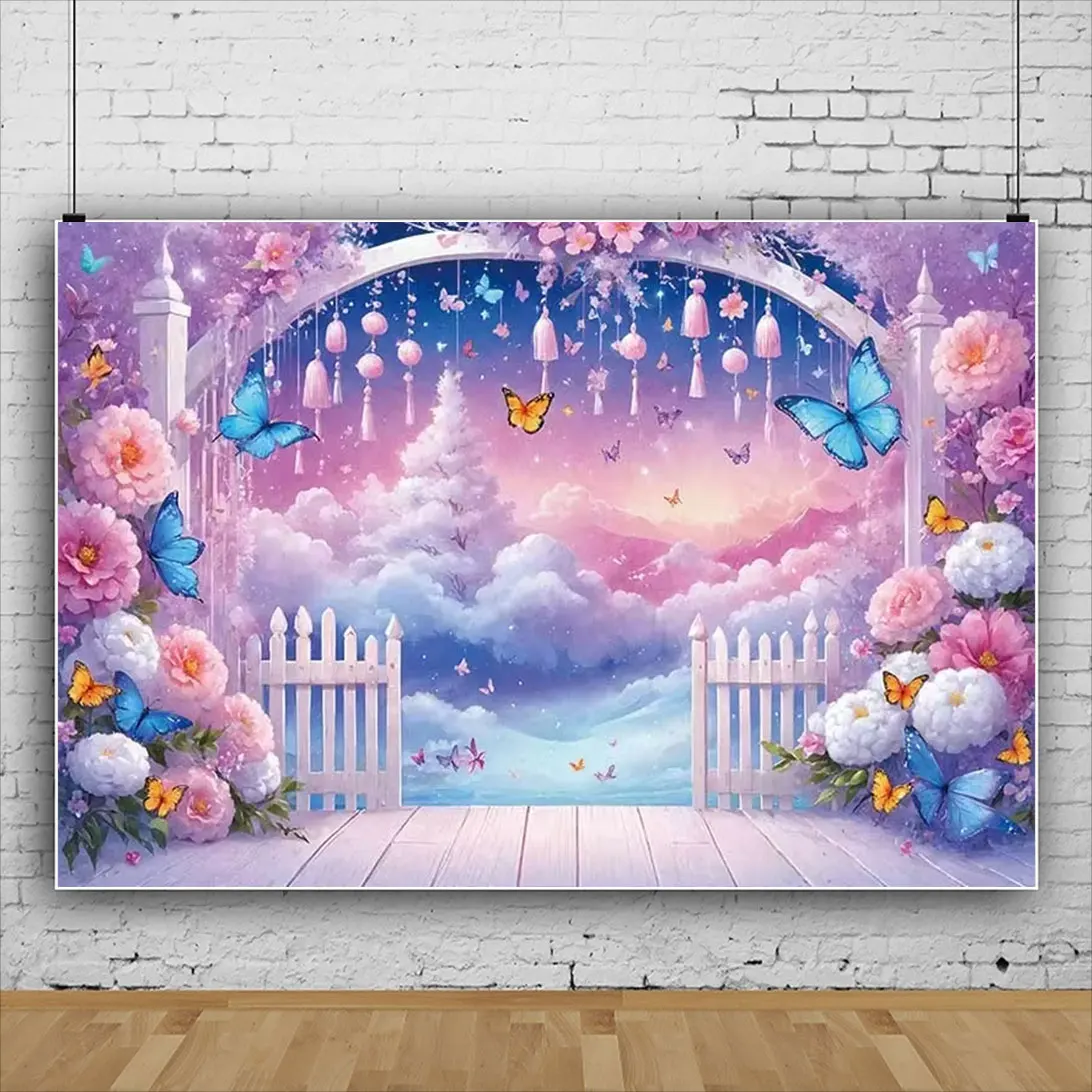 Фон с воздушными шарами на день рождения фон для фотозоны замок принцессы