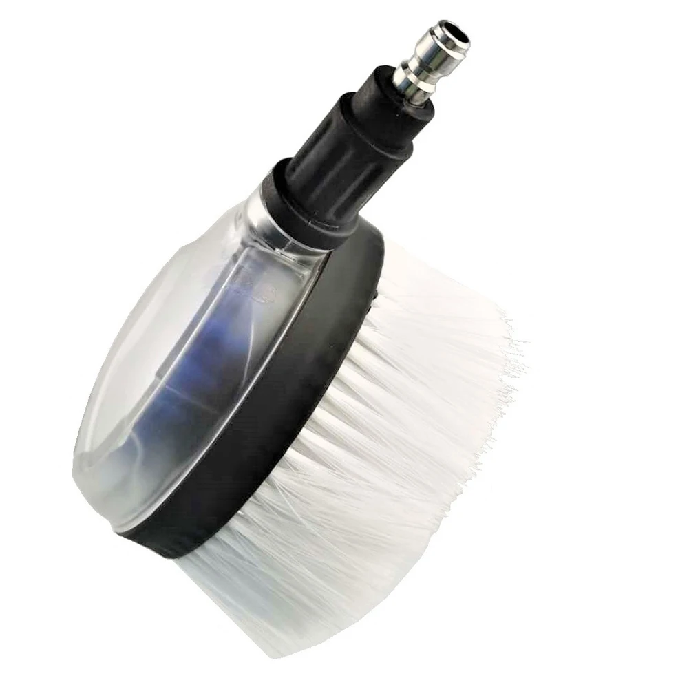 

Pressure Washer Foam Lance Rotating Brush with 1/4 inch QC Male for Car Wash