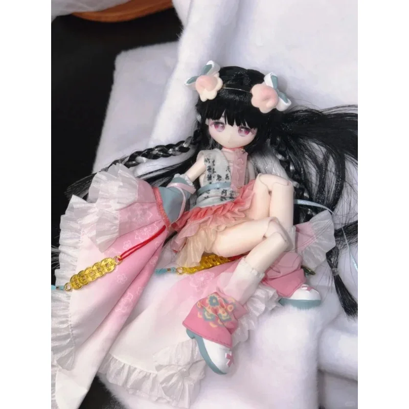 Фото Коллекционная кукла Inedible Dolls Blind Box Lovely Kwaidan, масштаб 1/8, с имплантированными волосами, BJD-фигурка, милая, жуткая, в тематике кролика, для коллекционеров №2