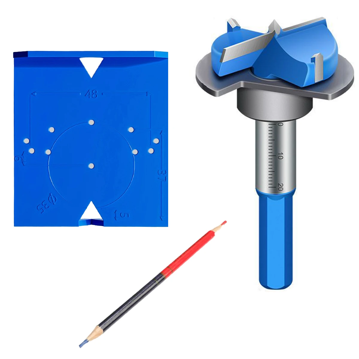 

Шаблон для сверления отверстий под петли NIUXIANG