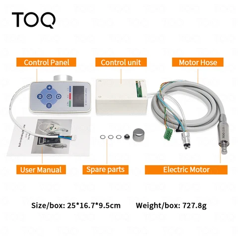 Стоматологический бесщеточный электродвигатель с внутренним распылением воды и светодиодным разъемом Портативный микромотор для оптоволокна 1:1 1:5 4:1 16:1