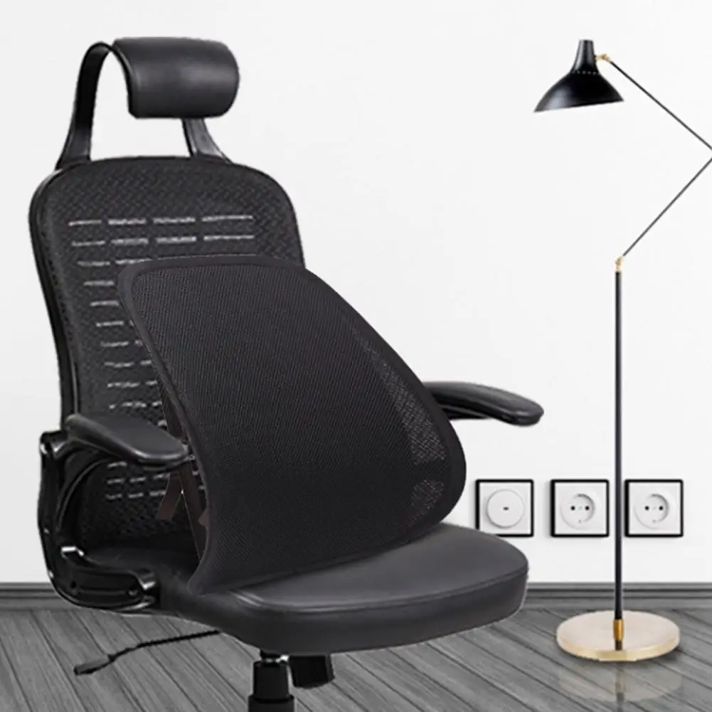 

Прочная практичная летняя Автомобильная поясная подушка для спины, эргономичная поясничная поддержка, прочная для офиса