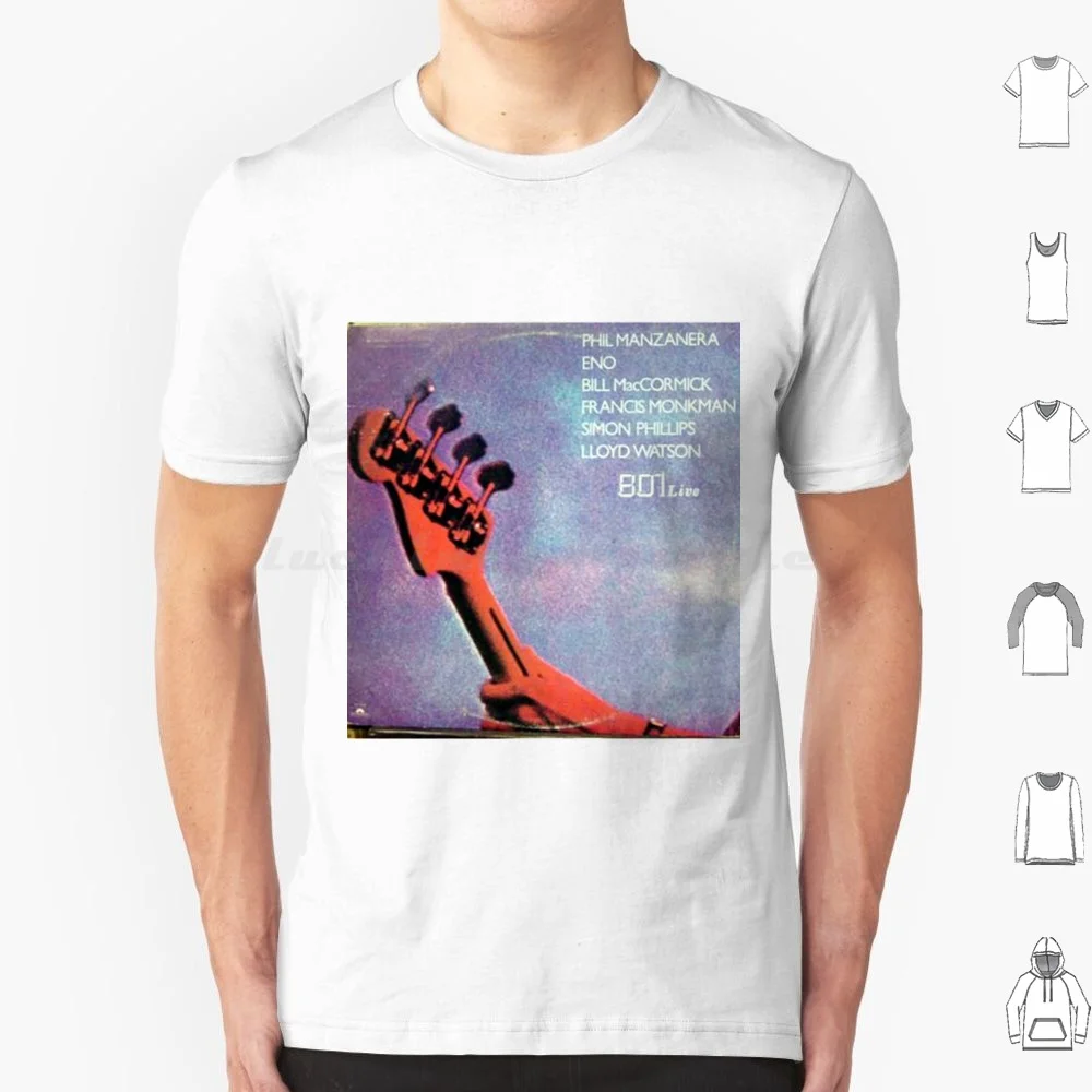 Коллекция 801 года футболка с музыкой Eno Art Rock 6xl хлопковая крутая музыкальная