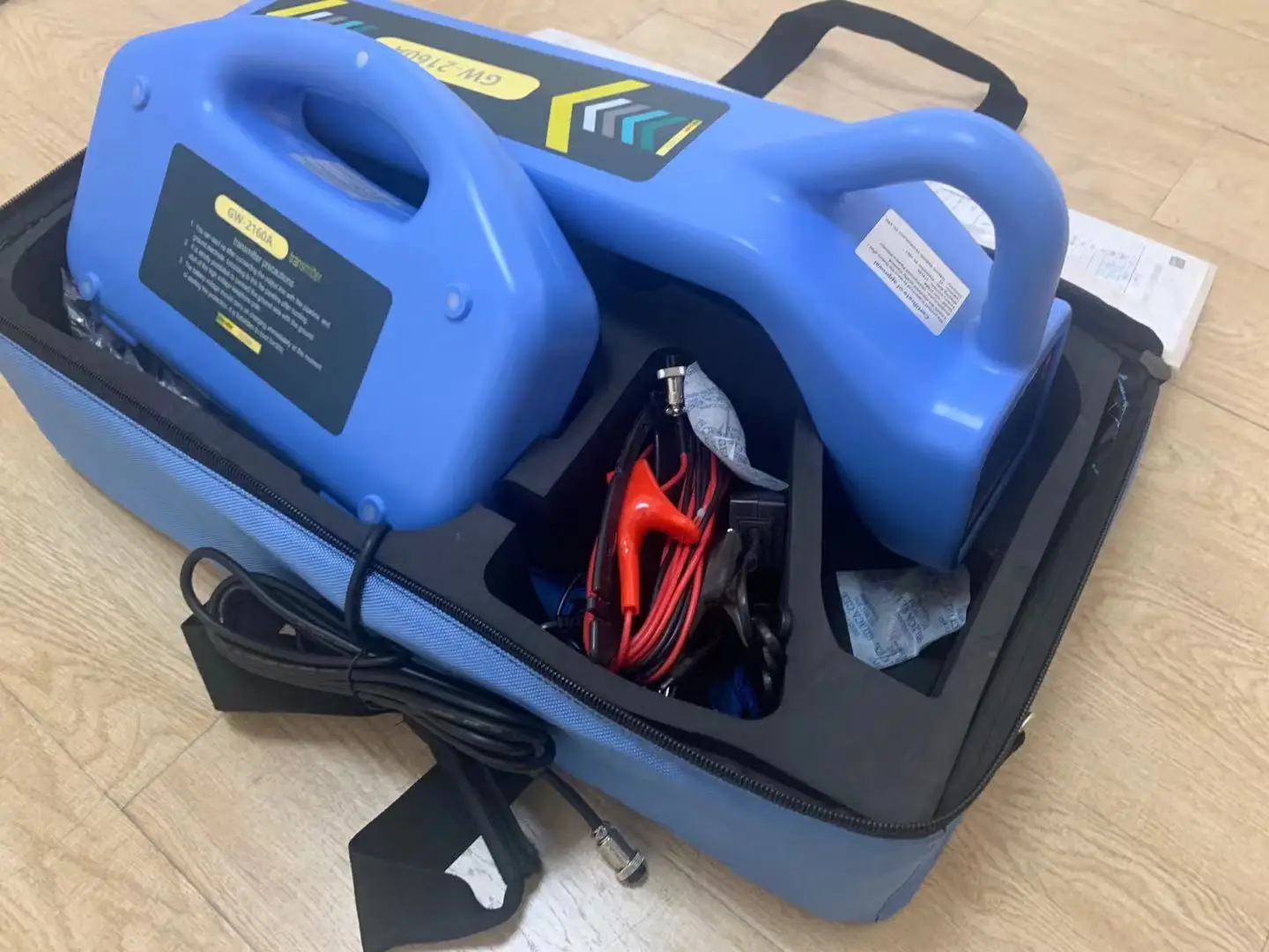 Обнаружение Радио проникающий в землю электромагнитный детектор подземного