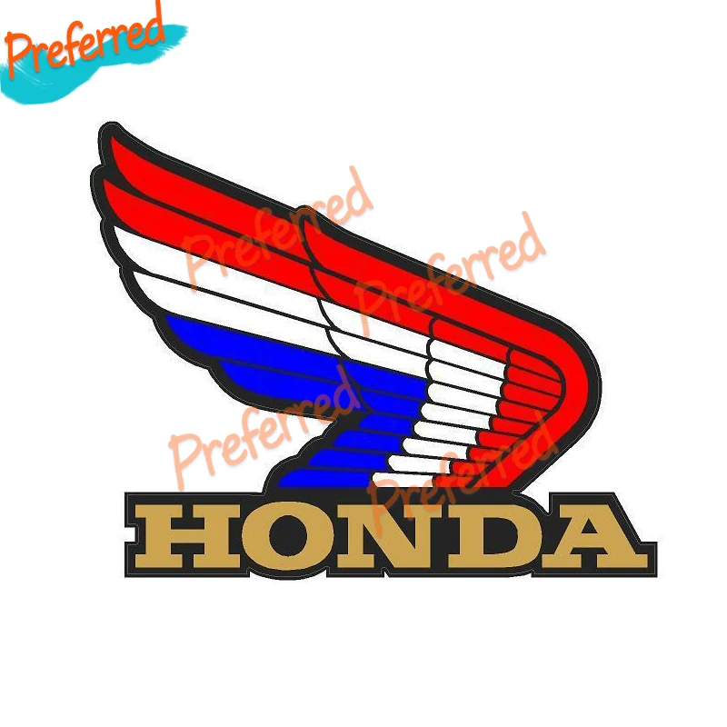 Высококачественная виниловая наклейка на заднюю панель автомобиля Honda Wing Tank 2021 |