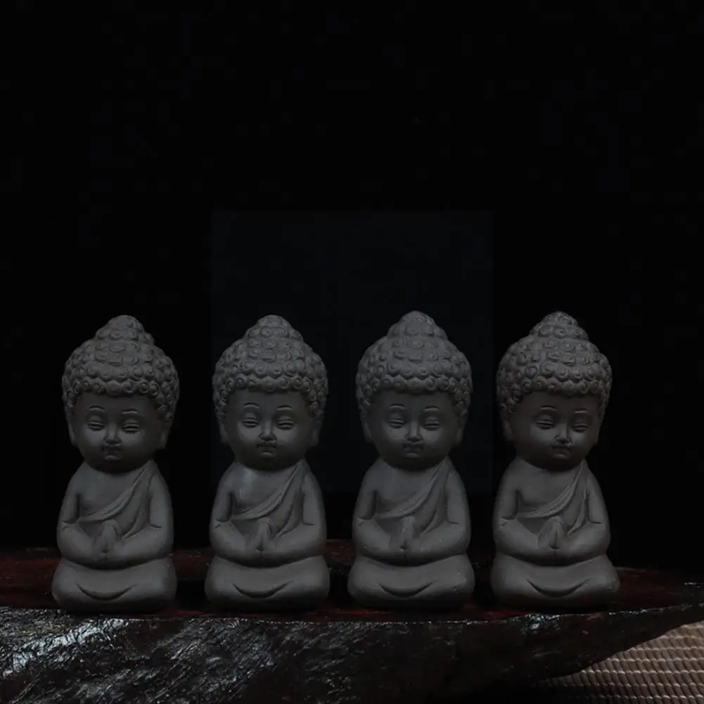 Рисунок 3 - Креативные статуи Будды из чёрной керамики дзен