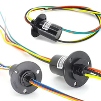 high power collector ring conductive slip ring 5a15a10a30a flange 12 5 mm22mm30mm electric 360%c2%b0 rotary joint