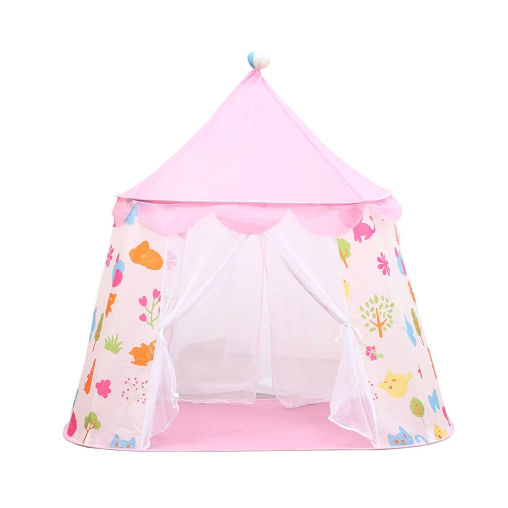 

Childlike Kids Playing Castle Playing House Kids Game House Game House Tent
