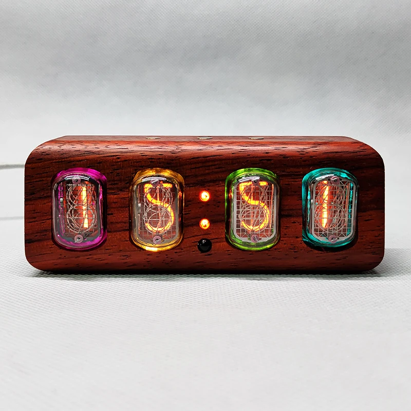 Светодиодная подсветка IN12 Nixie часы IN-12 светящиеся трубчатые цветные USB