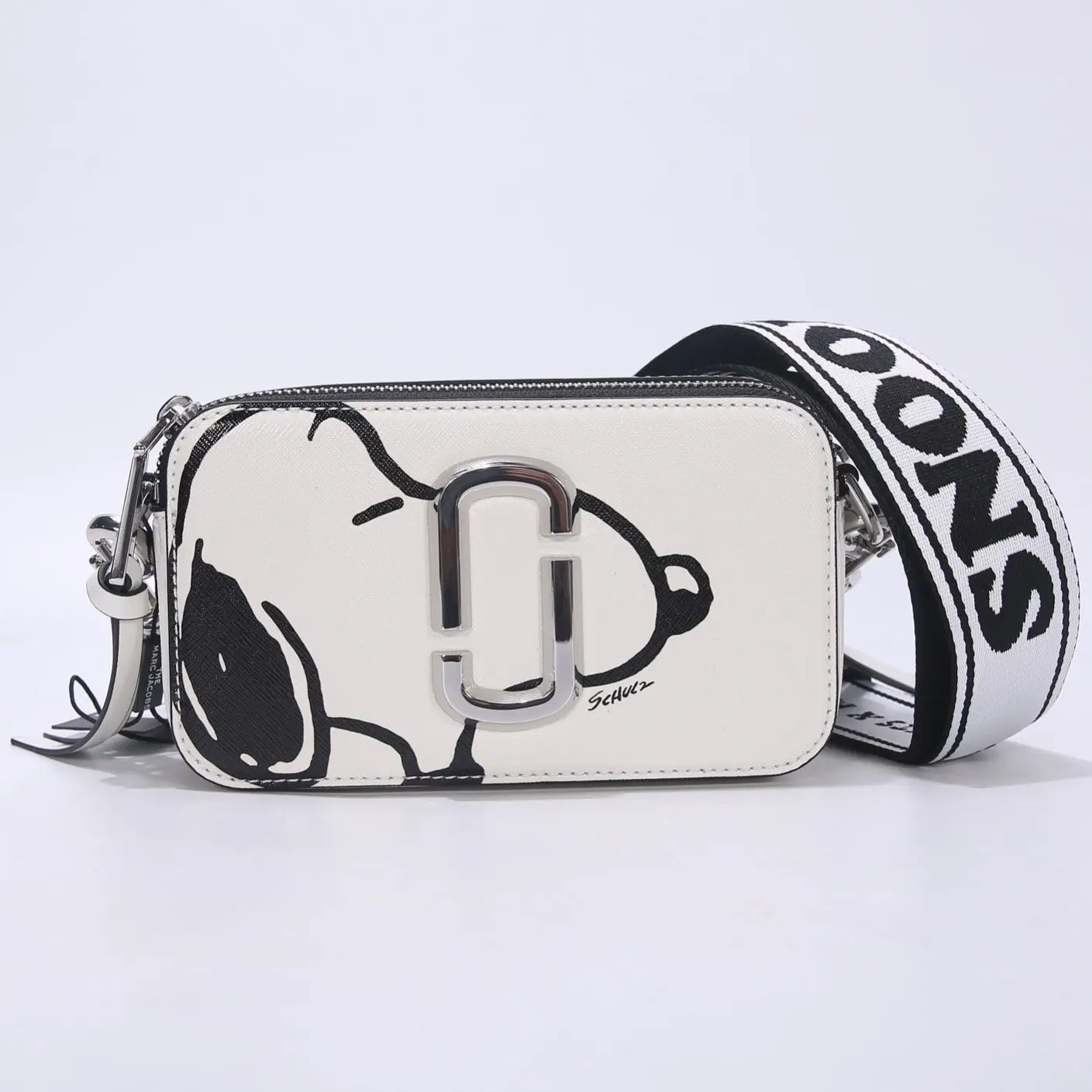 

Counter Quality Marc Jacobs Camera Bag Snoopy MJ Small Square Bag Wide Shoulder Camera Bag Belt Women's Shoulder Bag cute purses