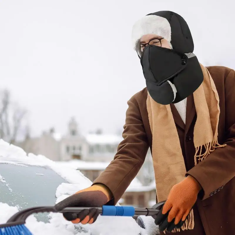 Шляпа от солдата для мужчин зимняя ветрозащитная шапка-ушанка охотничья уличная