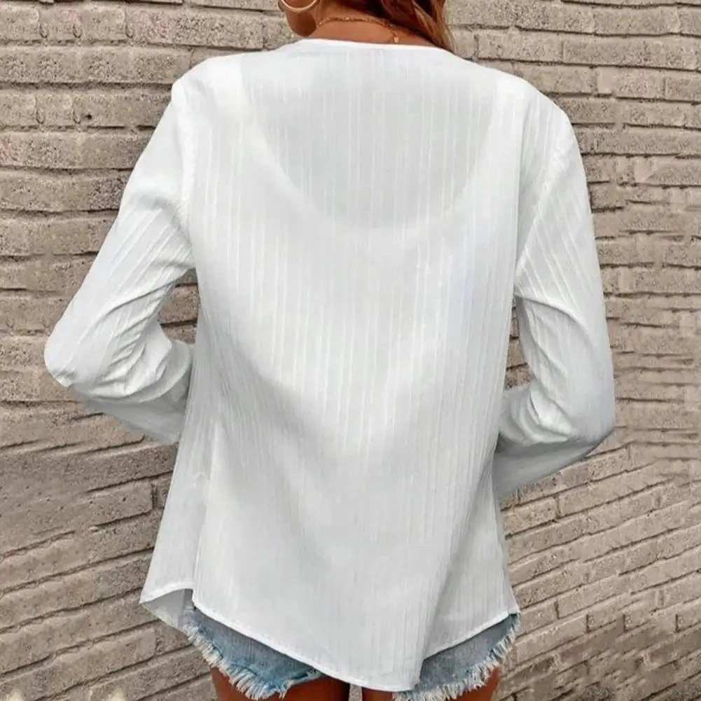 

Elegant Women Coat Stylish Autumn Winter Cardigan Coat Irregular Hem Loose Fit Outerwear for A Simple Look Women Long Coat