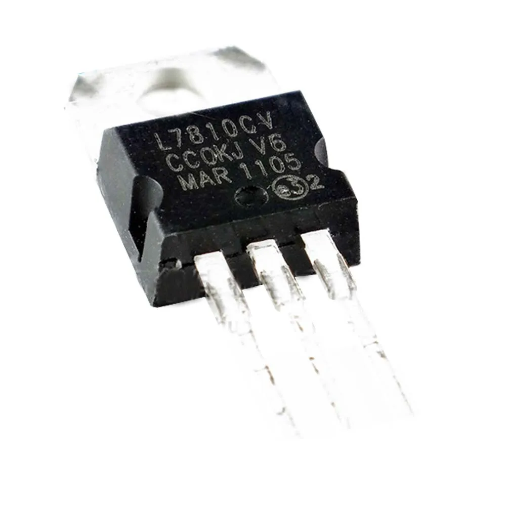 

10 шт./лот Новый L7810 L7810CV TO-220 10V 1.5A трехклеммный регулятор трубки