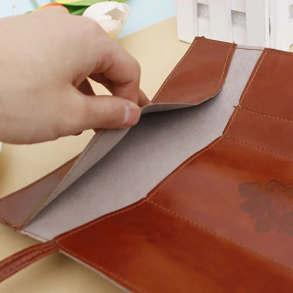 1 шт. винтажный кожаный карандаш-рулон в стиле ретро