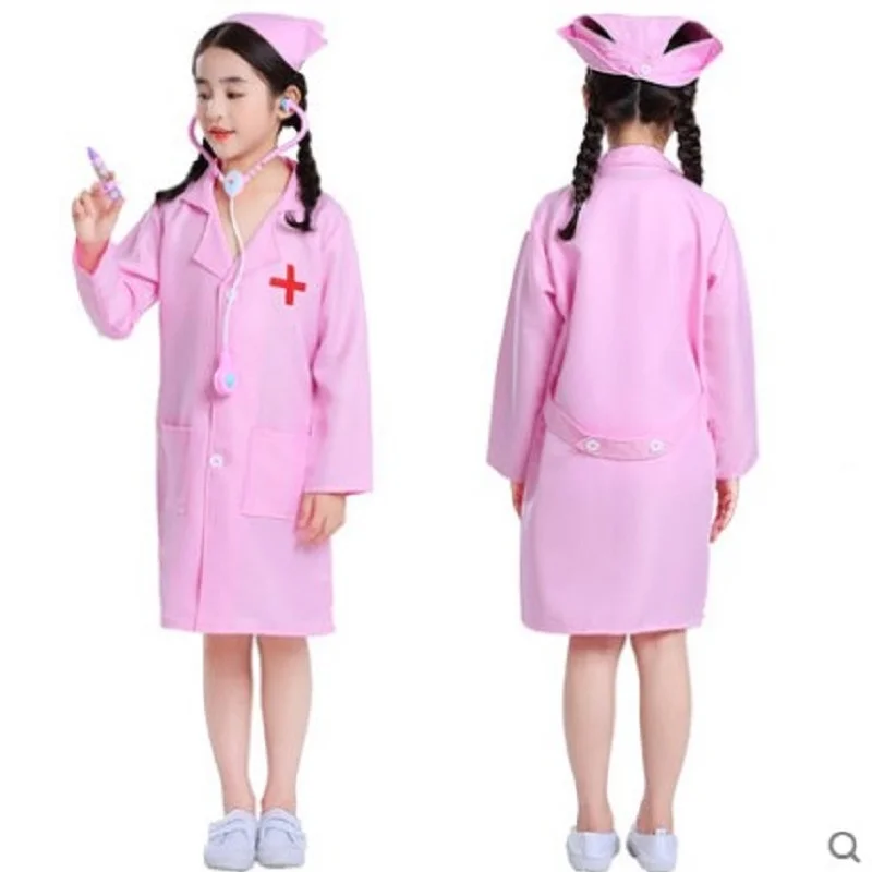 

Детская Униформа доктора для дошкольного бизнеса одежда для ролевых игр одежда для выступлений