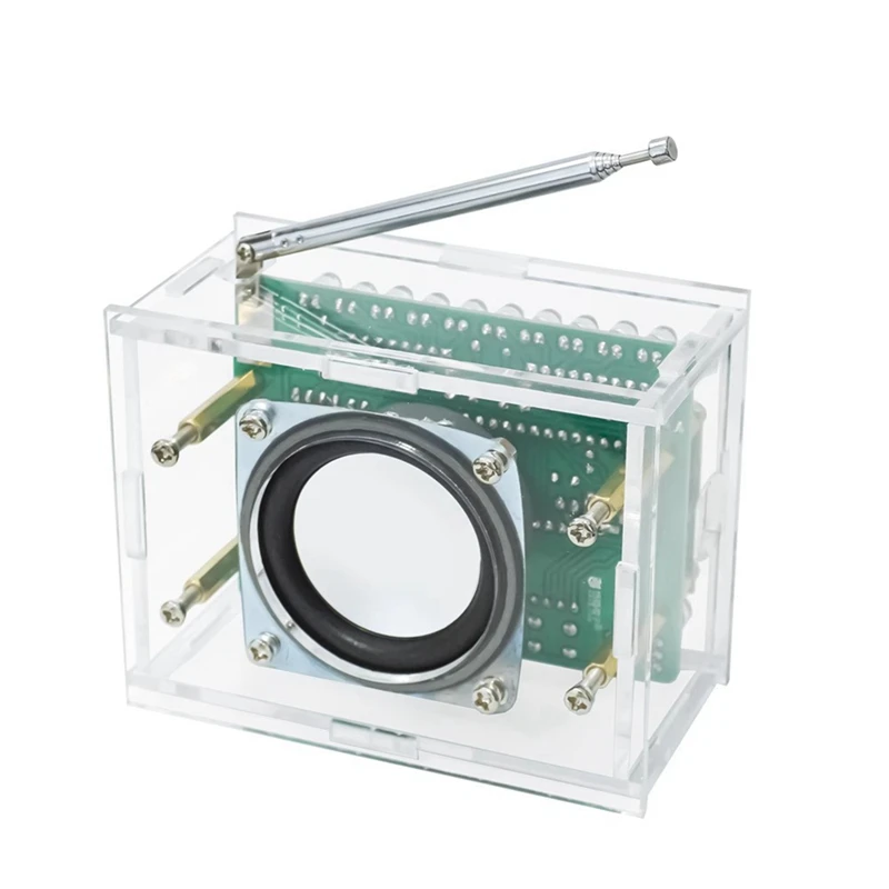 RDA5807 87 МГц-108 МГц FM-радиоприемник набор для самостоятельной сборки запчасти