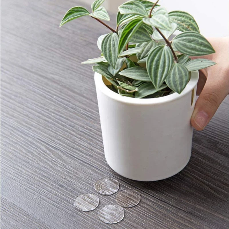 Прозрачный двусторонний гибкий клейкий клей 50 шт. круглая бесшовная без следов