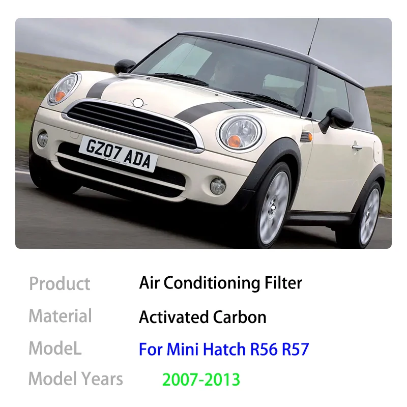 Фильтр кондиционера для Mini Hatch Cooper R56 R57 MK2 2007 2008 2009 2010 2011 2012 2013 64319127516 Детали с