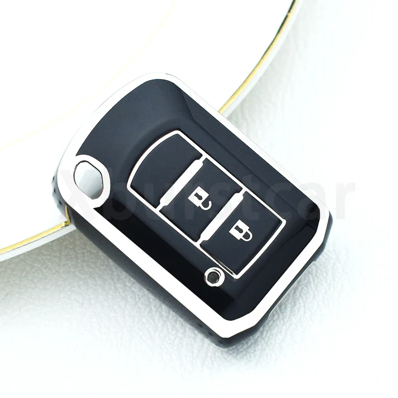 

Чехол для автомобильного ключа из ТПУ с 2/3 кнопками для Mitsubishi ASX ASH Outlander Lancer EX Galant Pajero L200