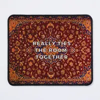 This Rug Really Ties The Room Together  Mouse Pad Carpet Desk Gamer Play Mens PC Printing Mousepad Keyboard Gaming Computer Mat